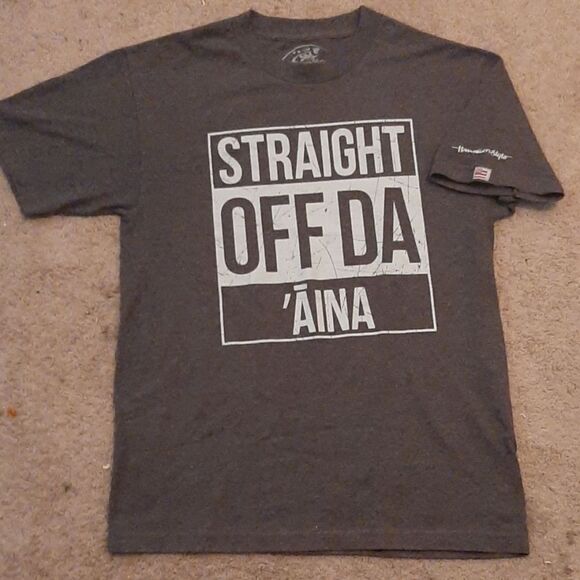 "Straight Off The Aina" Hawaii t-shirt M - Picture 1 of 3